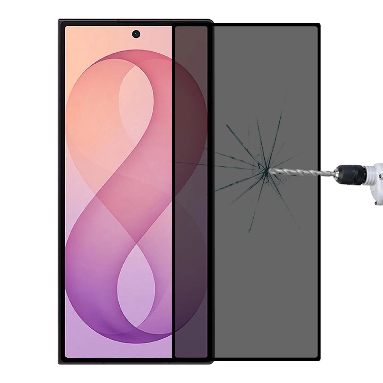 Silk Full Cover 28-degree Privacy Tempered Glass Film