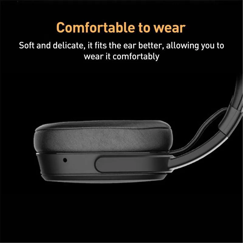 2pcs Ice Silk Cloth Earphone Replacement Earpads Pads For Skullcandy Crusher Wireless / Crusher Evo(Black)