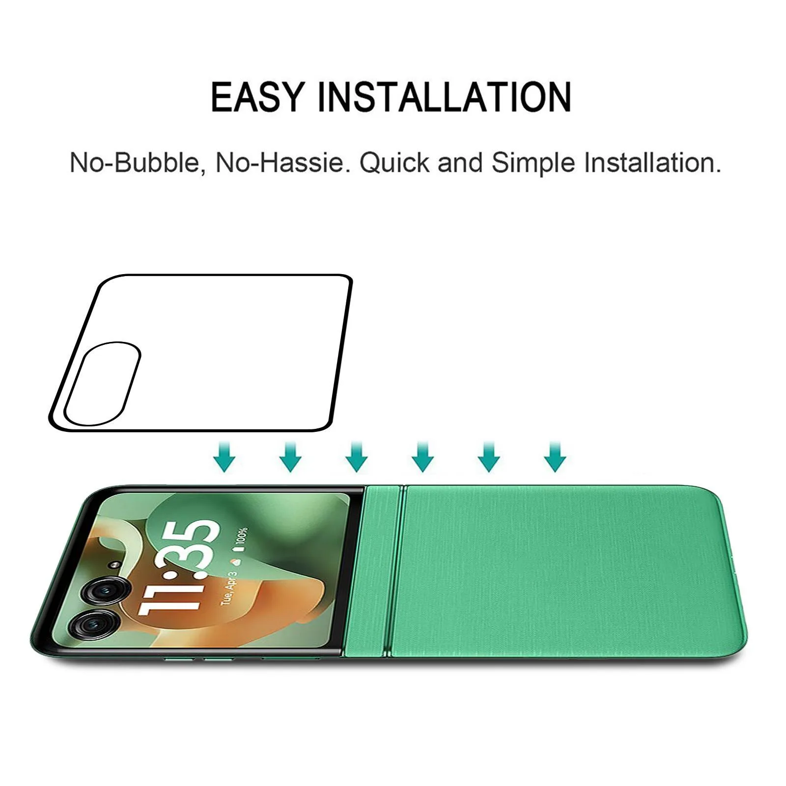3D Hot Bending Edge Glue HD Curved Tempered Glass Film