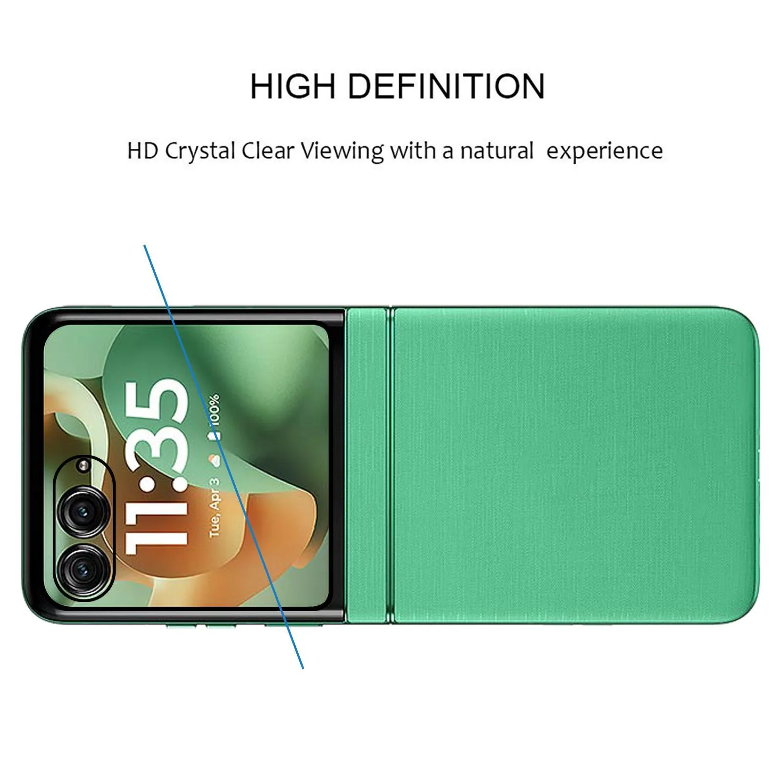 3D Hot Bending Edge Glue HD Curved Tempered Glass Film