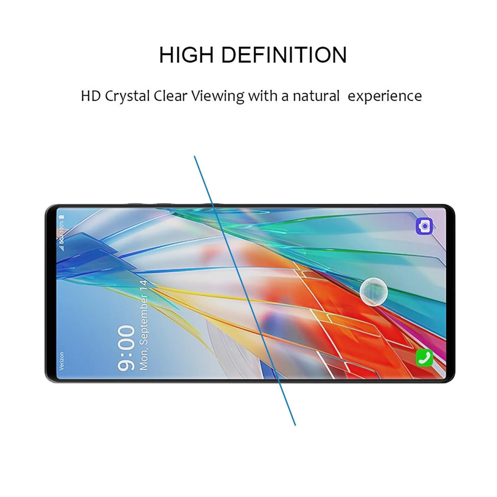Full Glue 9H HD 3D Curved Edge Tempered Glass Film(Black)