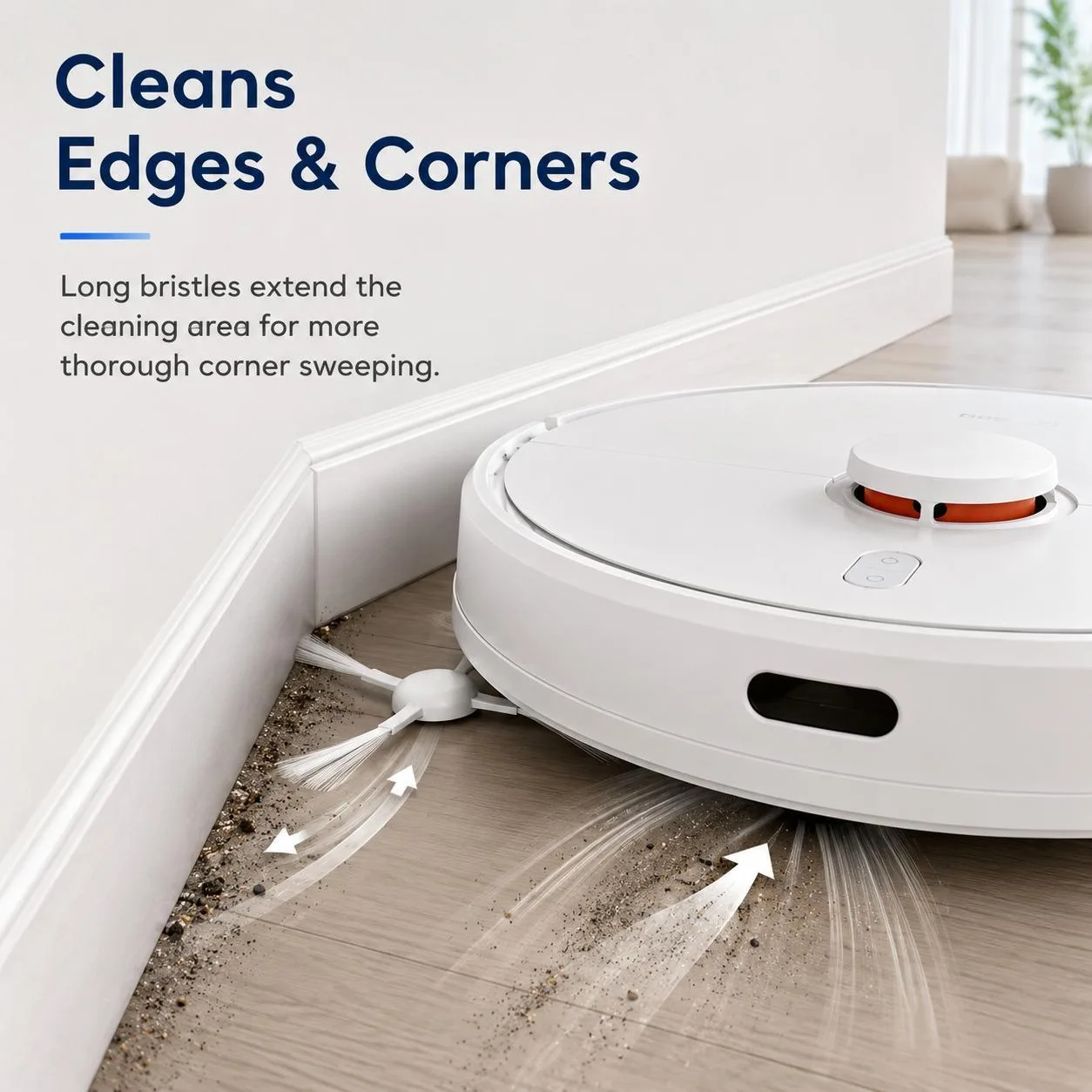 Replacement Accessories for Xiaomi Mijia Robot Vacuum Mop 2C / 1C / 1T, Specification:Dual Side Brush