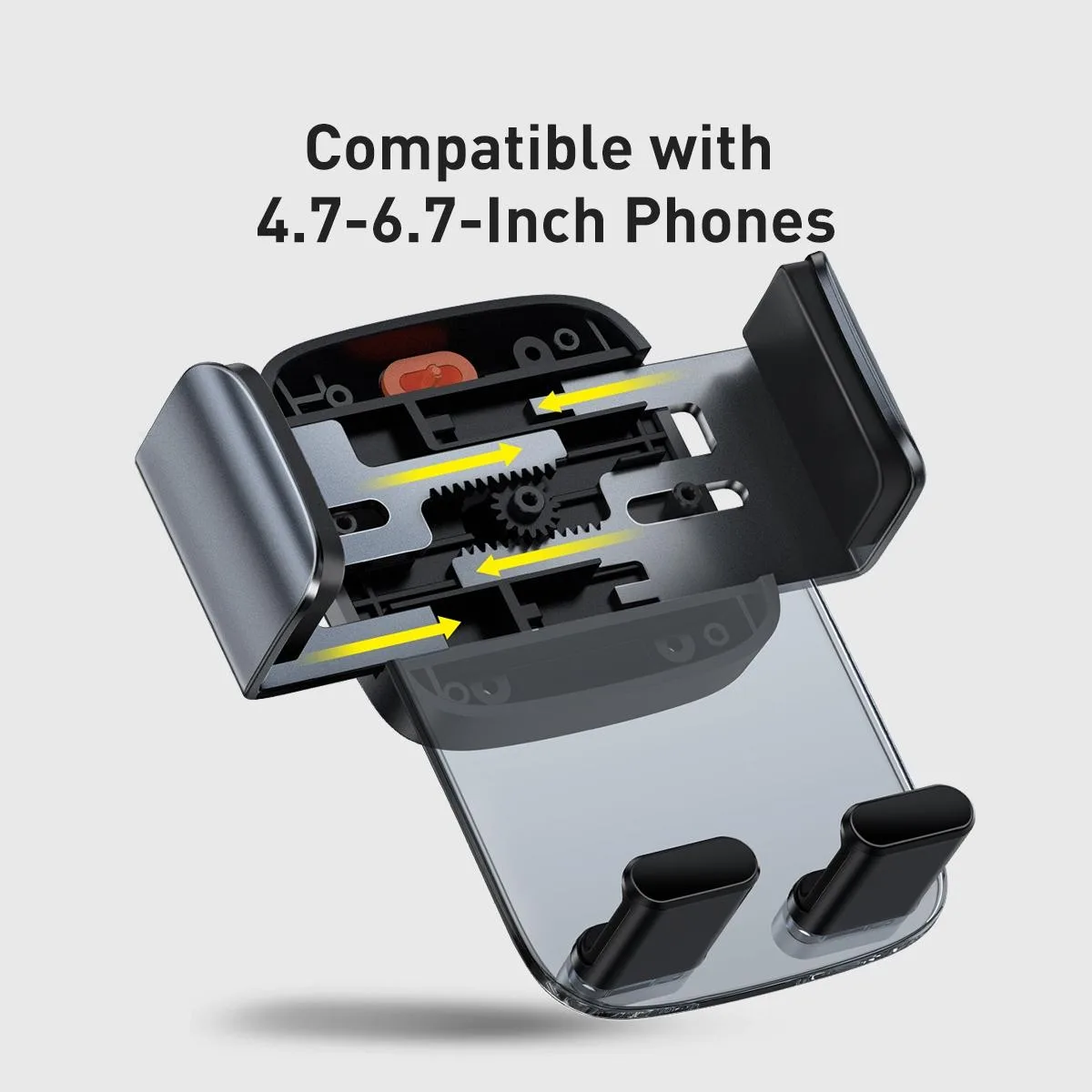 Baseus SUYK000101 Easy to Control Clamping Car Phone Holder Outlet Version
