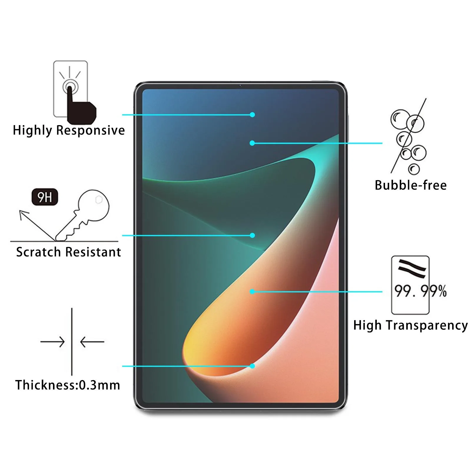For Xiaomi Mi Pad 5 / 5 Pro Matte Paperfeel Screen Protector