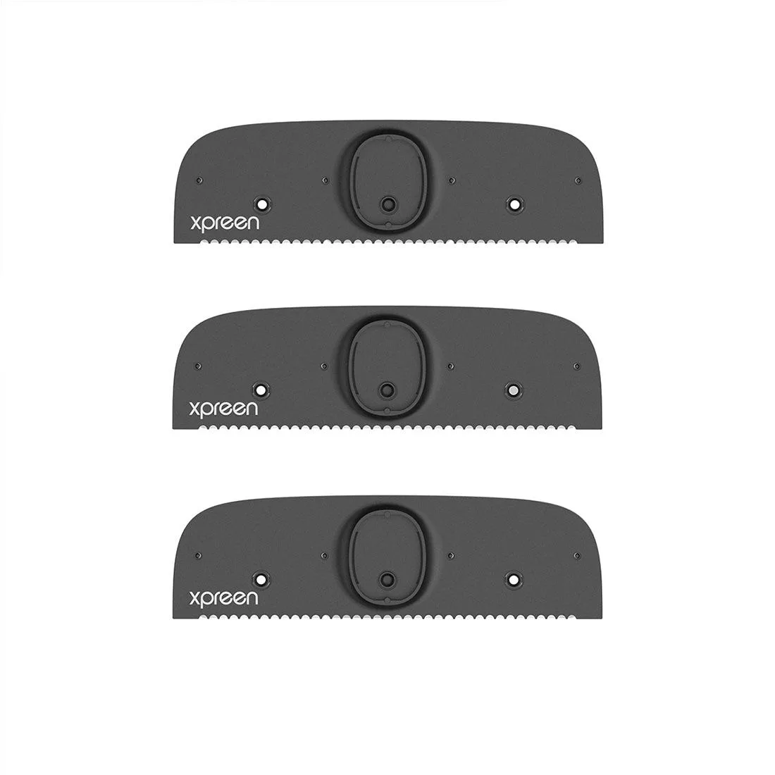 XPREEN XPRE034 Stretchable Handle Stainless Steel Blade Back Shaver Adjustable Back Razor with Lanyard for Men(Black)