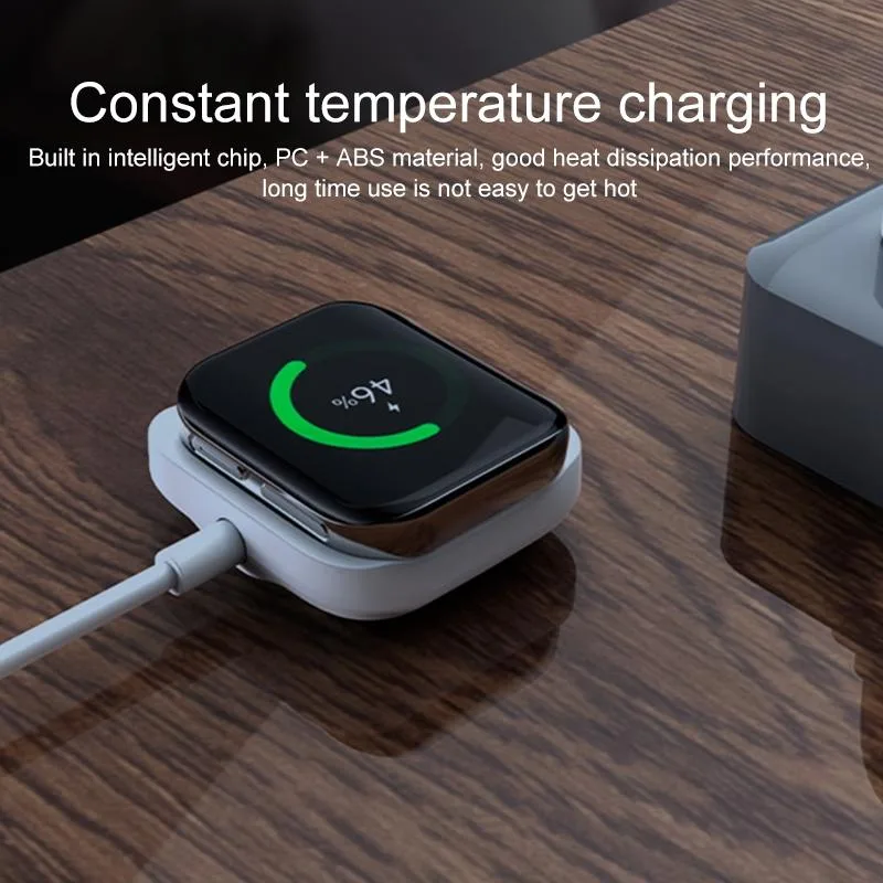 Smart Watch Magnetic Charger Charging Base(White)
