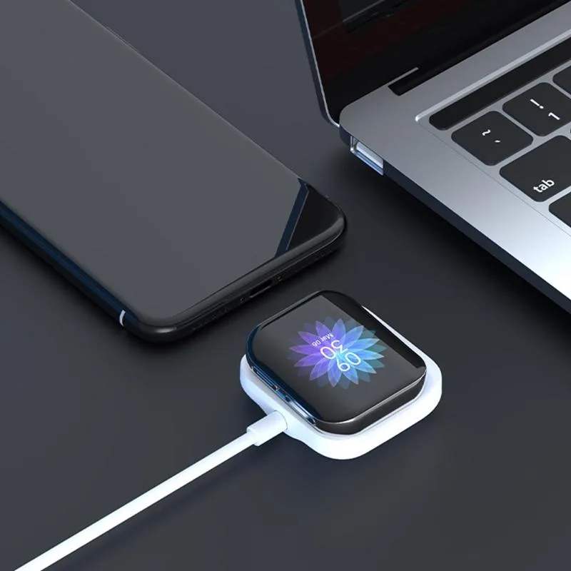 Smart Watch Magnetic Charger Charging Base(White)