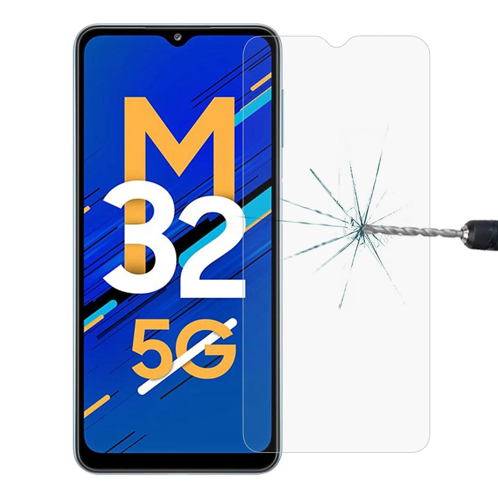 For Samsung Galaxy M32 5G 0.26mm 9H 2.5D Tempered Glass Film