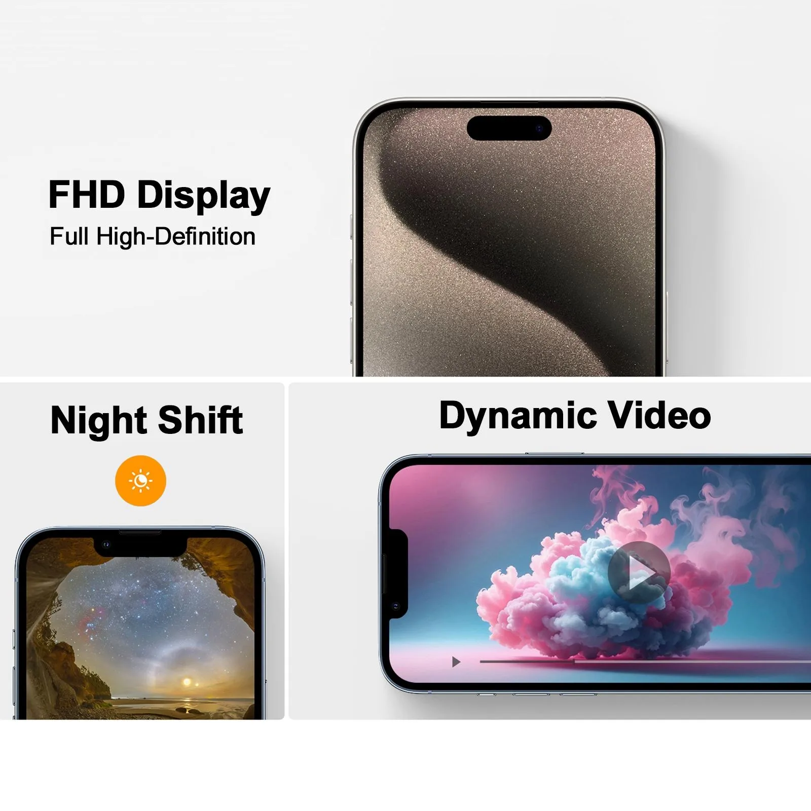 JK incell LCD Screen for iPhone XS(Black)