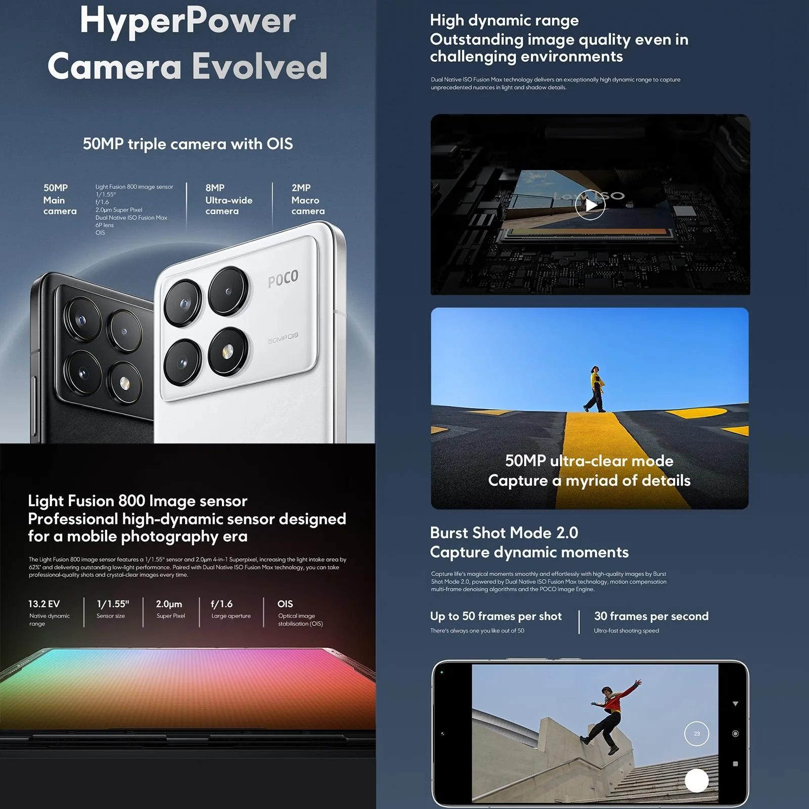 [HK Warehouse] Xiaomi POCO F6 Pro Global, 12GB+512GB, In-screen Fingerprint, 6.67 inch Xiaomi HyperOS Snapdragon 8 Gen 2 Octa Core 3.19GHz, NFC, Network: 5G (Black)
