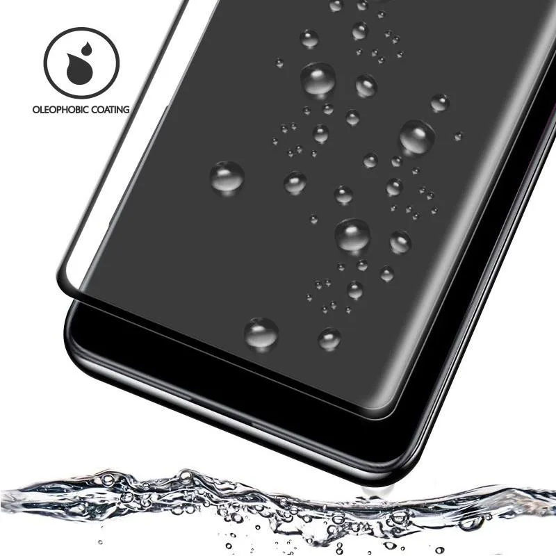 9H 9D Curved Edge Tempered Glass Film(Black)