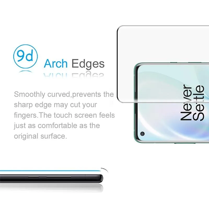 9H 9D Curved Edge Tempered Glass Film(Black)