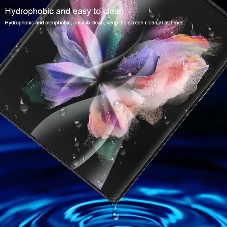 For Samsung Galaxy Z Fold3 5G Full Screen Protector Explosion-proof Hydrogel Film (Front Screen)