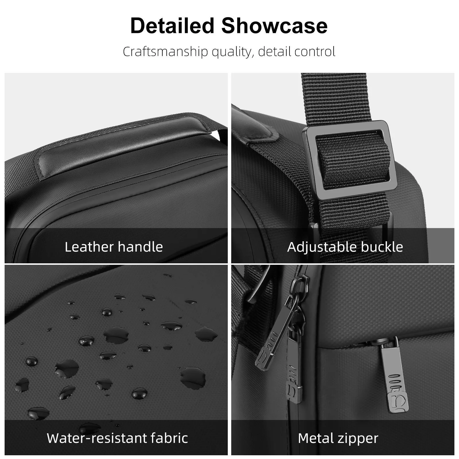 PULUZ Portable Carry Bag Single Shoulder Storage Bag for DJI Mini Series Drone / DJI Osmo Pocket Series (Black)