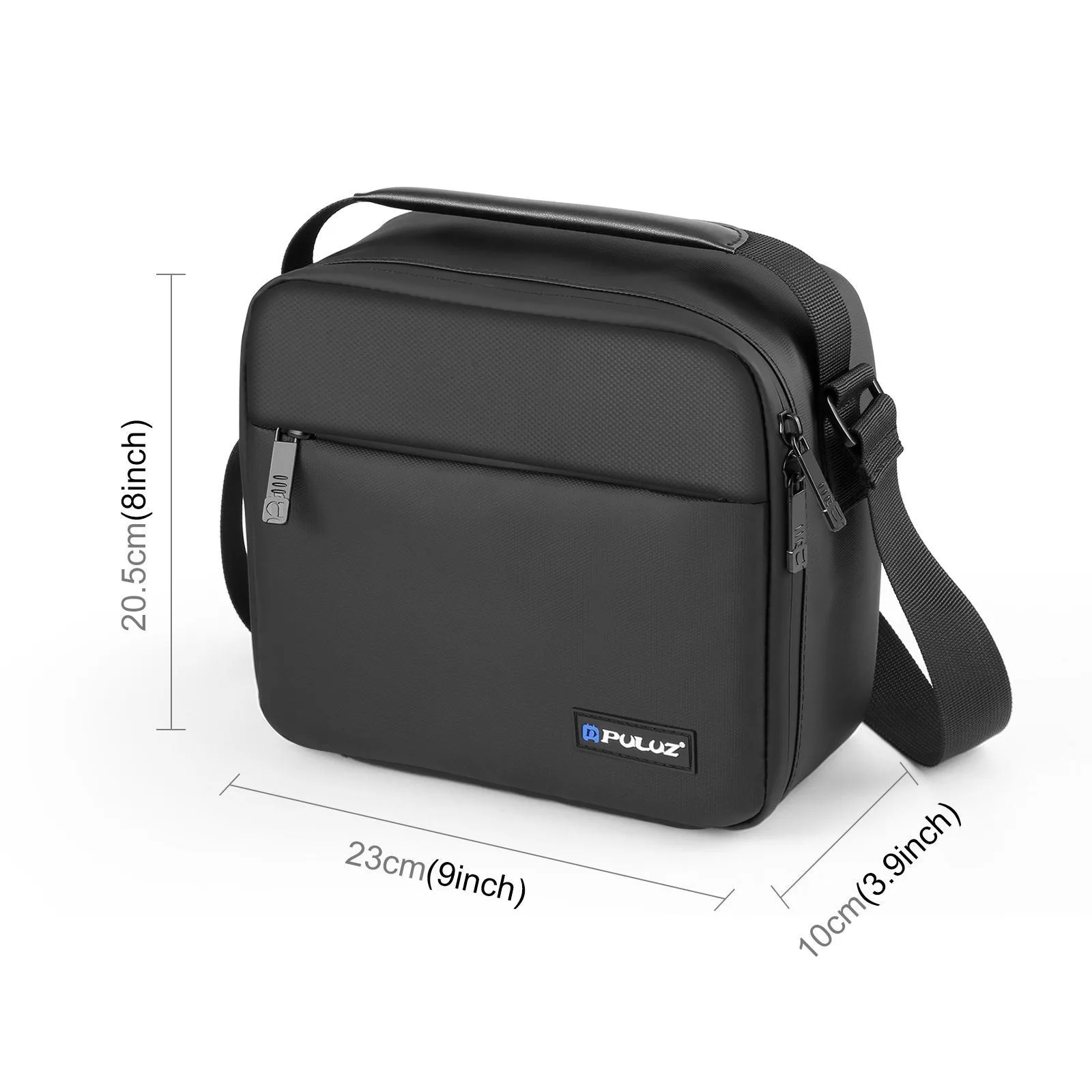 PULUZ Portable Carry Bag Single Shoulder Storage Bag for DJI Mini Series Drone / DJI Osmo Pocket Series (Black)