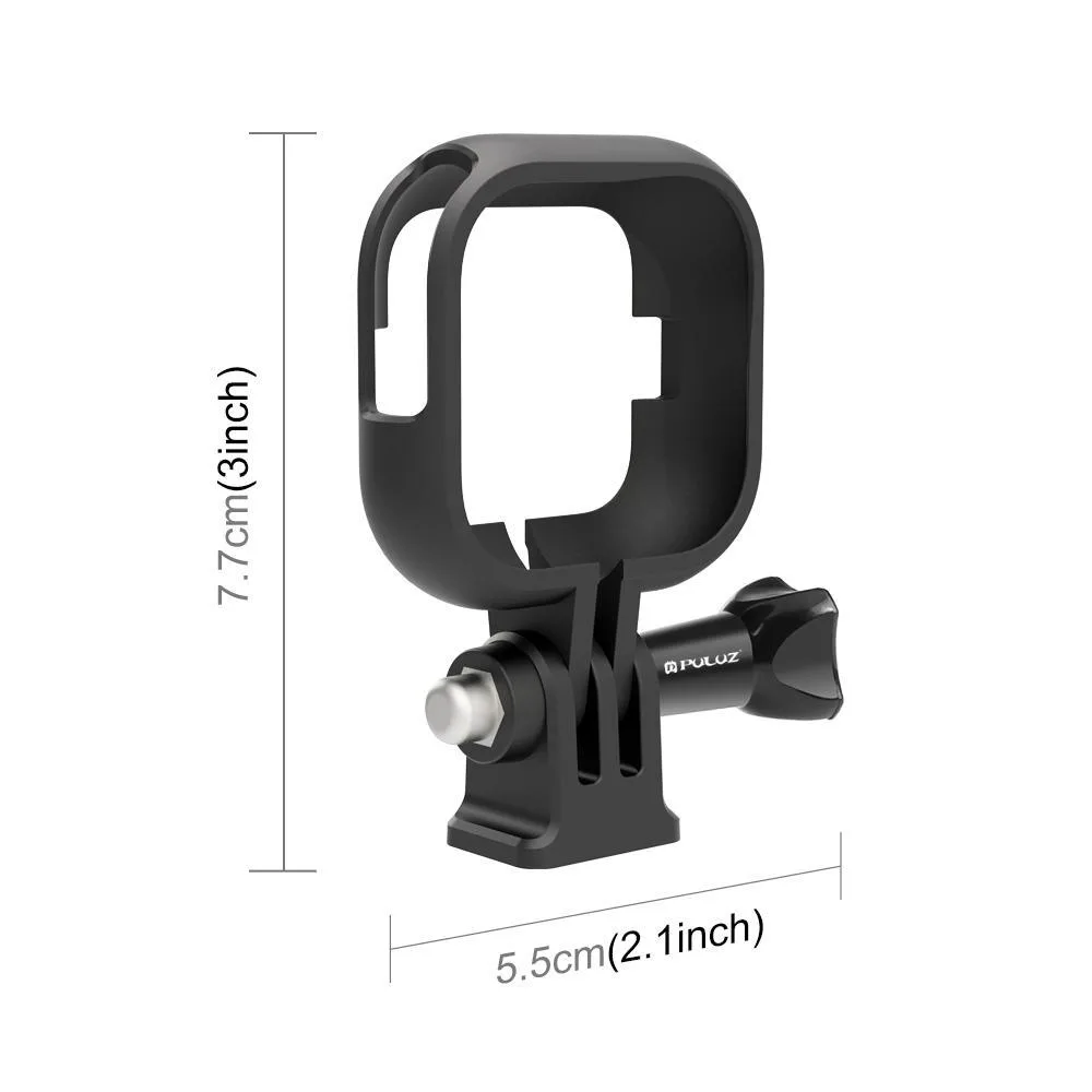 For Insta360 GO Ultra PULUZ PC Plastic Frame Adapter Base Mount (Black)