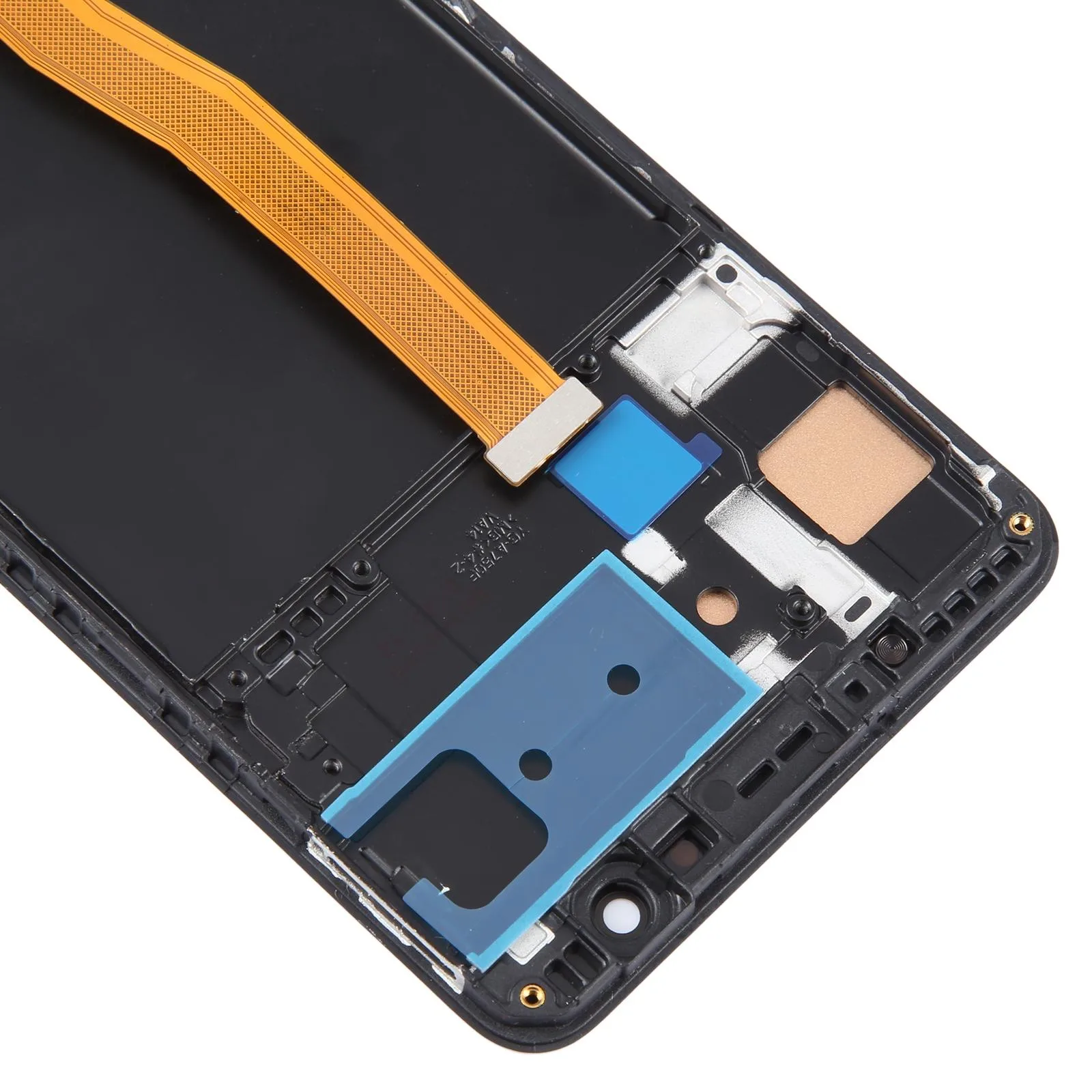 TFT LCD Screen for Samsung Galaxy A7 (2018) / SM-A750F Digitizer Full Assembly with Frame (Black)