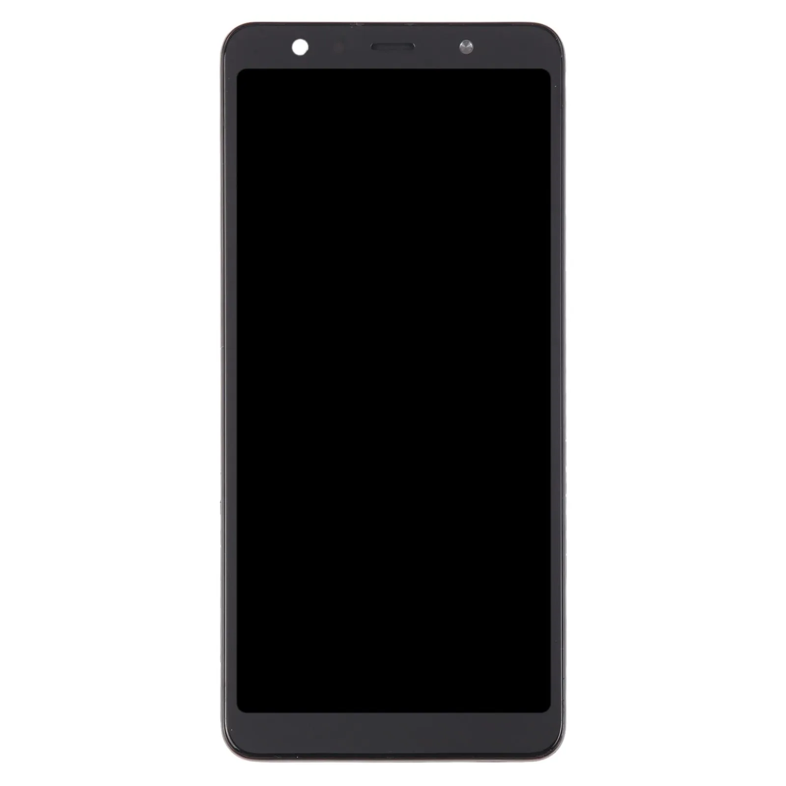 TFT LCD Screen for Samsung Galaxy A7 (2018) / SM-A750F Digitizer Full Assembly with Frame (Black)