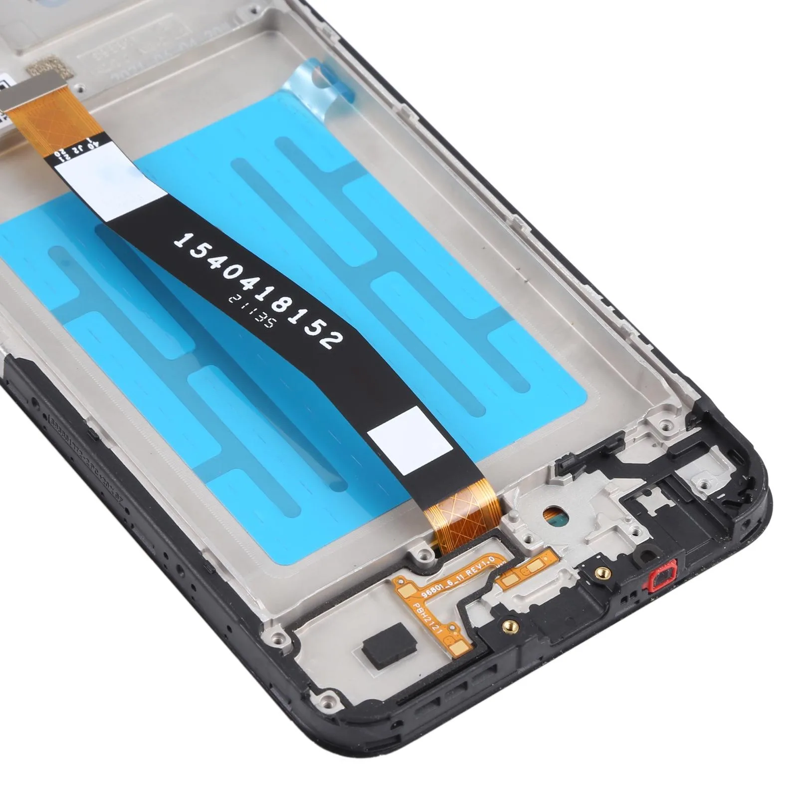 Original LCD Screen for Samsung Galaxy A22 5G SM-A226 Digitizer Full Assembly with Frame (Black)