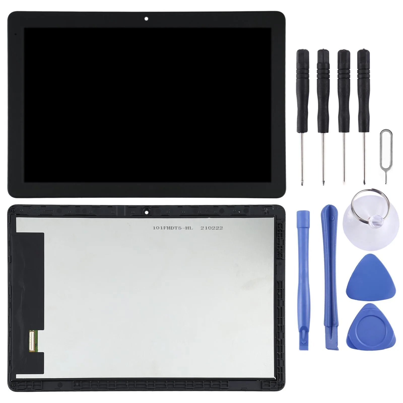 OEM LCD Screen for Huawei MediaPad T5 AGS2-W09/AGS-W19 Digitizer Full Assembly with Frame(Black)