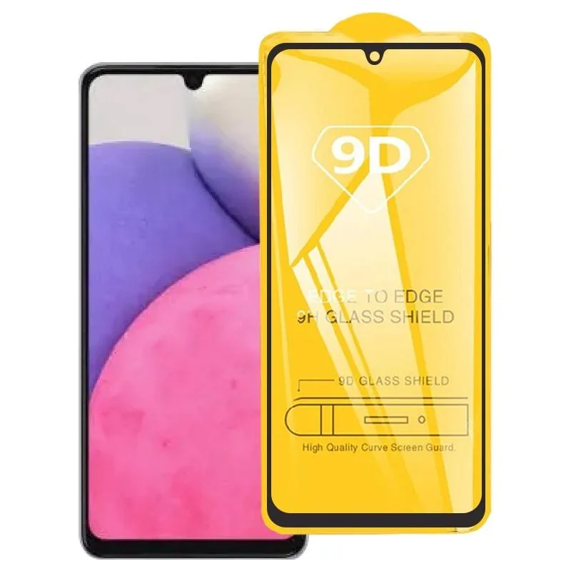 9D Full Glue Screen Tempered Glass Film For Samsung Galaxy A33 5G