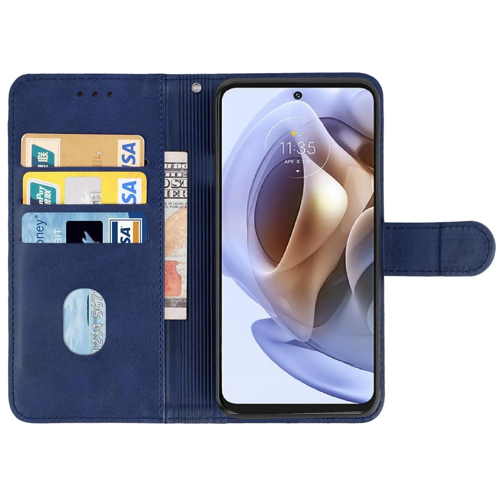 Leather Phone Case For Motorola Moto G31 / G41