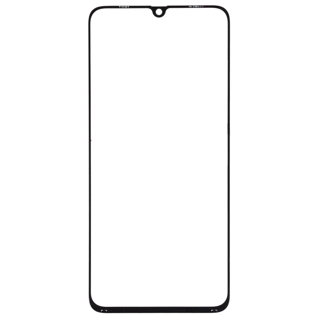 For Samsung Galaxy A70 Front Screen Outer Glass Lens with OCA Optically Clear Adhesive