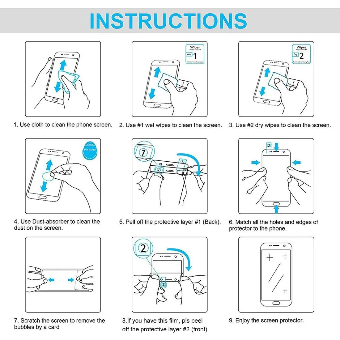 Full Cover Anti-peeping Tempered Glass Film For Samsung Galaxy A12