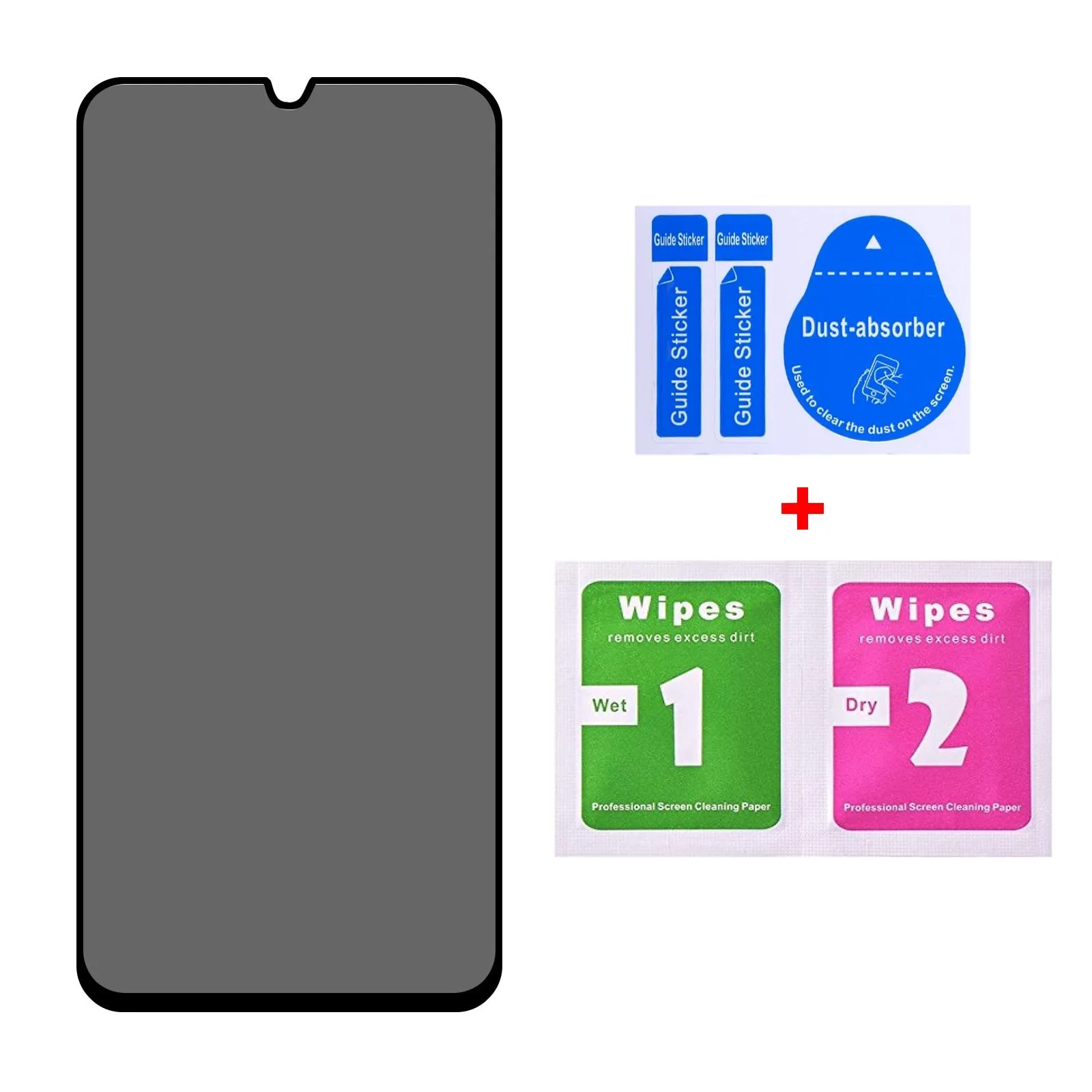 Full Cover Anti-peeping Tempered Glass Film For Samsung Galaxy M21