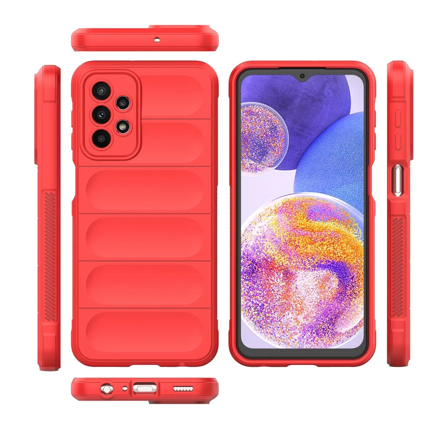 Magic Shield TPU + Flannel Phone Case