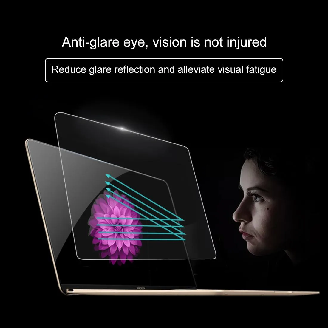 9H 2.5D Explosion-proof Tempered Tablet Glass Film For Microsoft Surface Laptop 3 / 4 13.5 inch