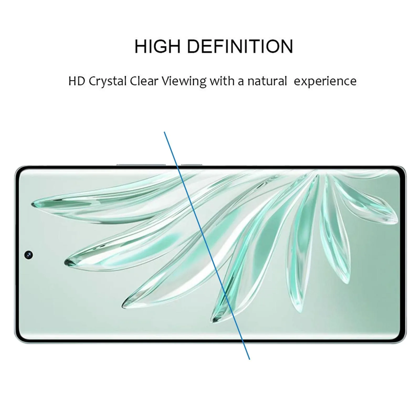 3D Curved Edge Full Screen Tempered Glass Film For Honor 70