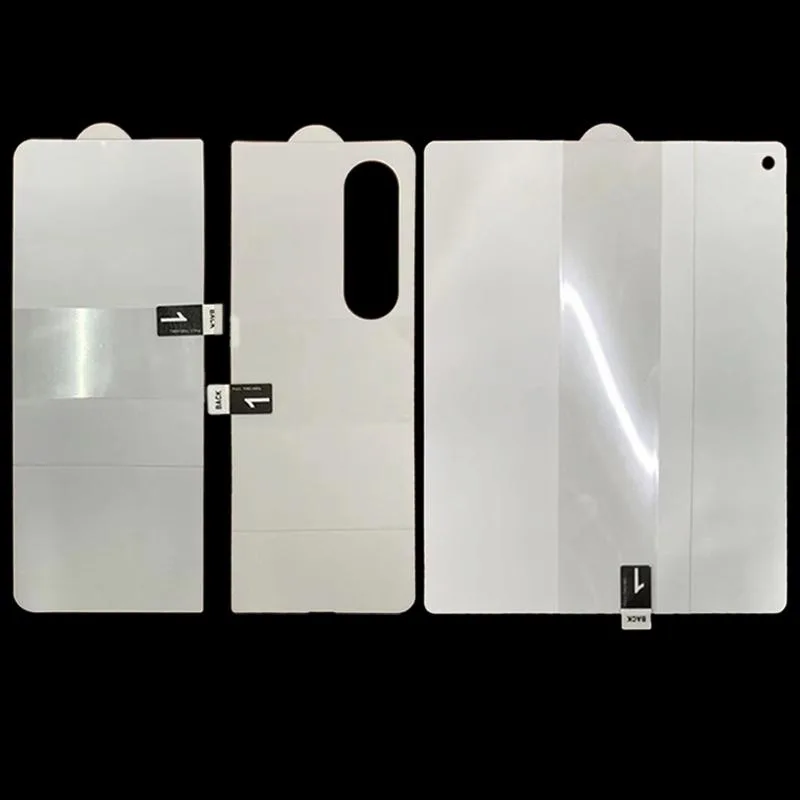 Full Screen Protector Explosion-proof Hydrogel Film For Samsung Galaxy Z Fold4 / Galaxy W23(Internal+Big+Back Screen)