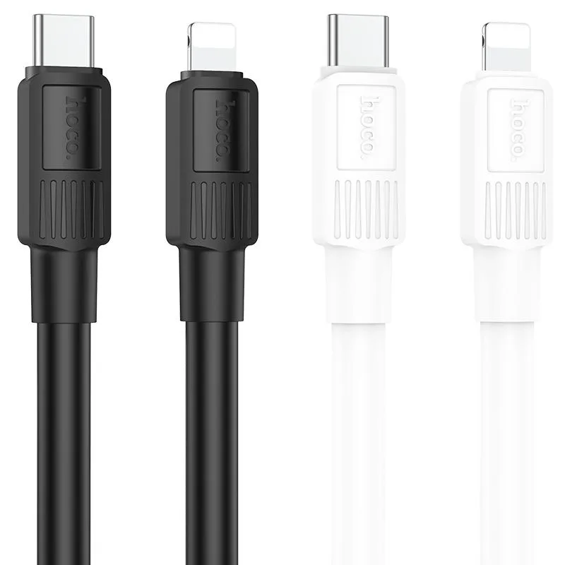 hoco X84 20W USB-C / Type-C to 8 Pin Solid PD Charging Data Cable,Length:1m