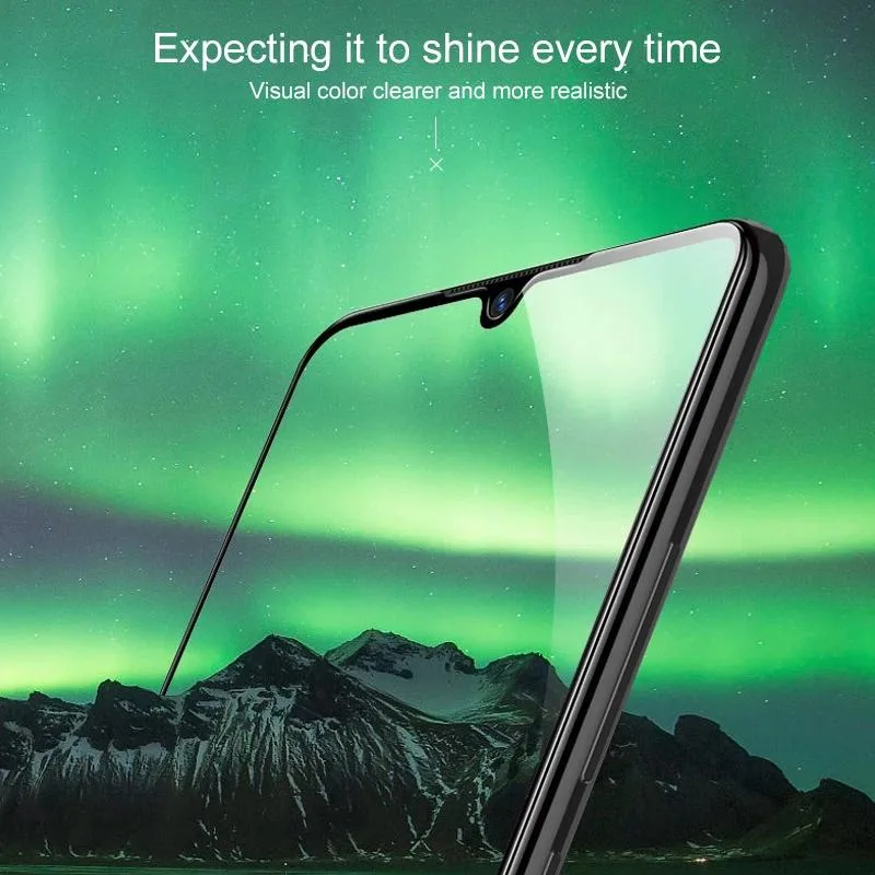 For Huawei Y6s (2019) 9D Full Glue Full Screen Tempered Glass Film