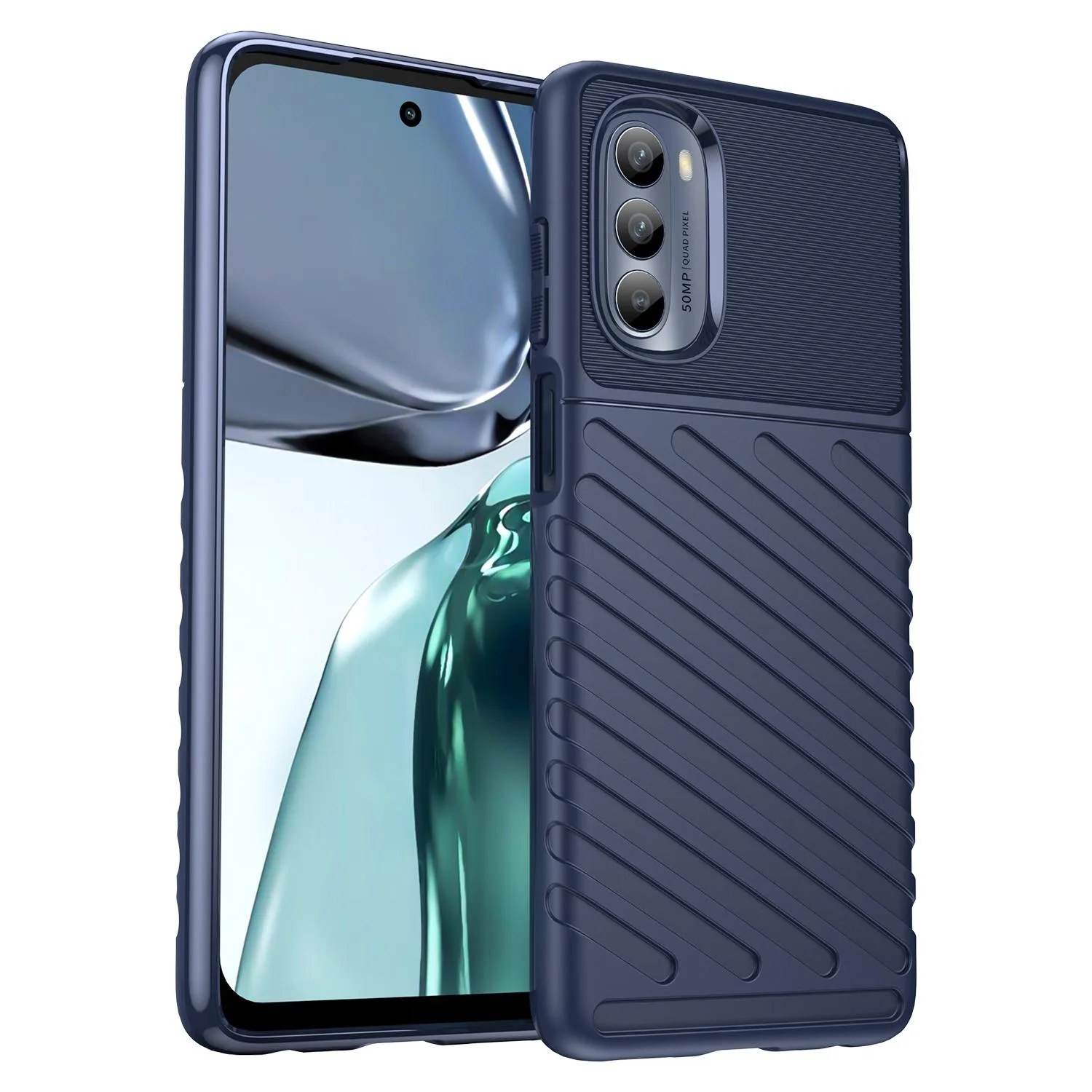 Thunderbolt Shockproof TPU Protective Soft Phone Case