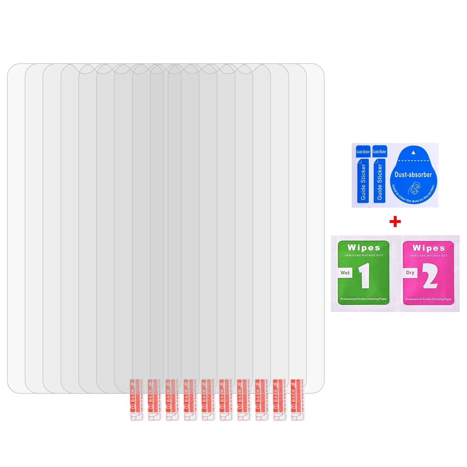 For T-Mobile REVVL 6 Pro 5G 10 PCS 0.26mm 9H 2.5D Tempered Glass Film