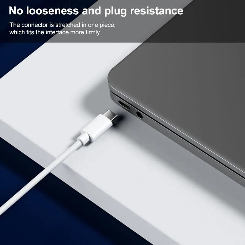For Huawei MateBook Laptop Fast Charging Cable 65W Dual Type-C Interface Charging Data Cable Length:1m