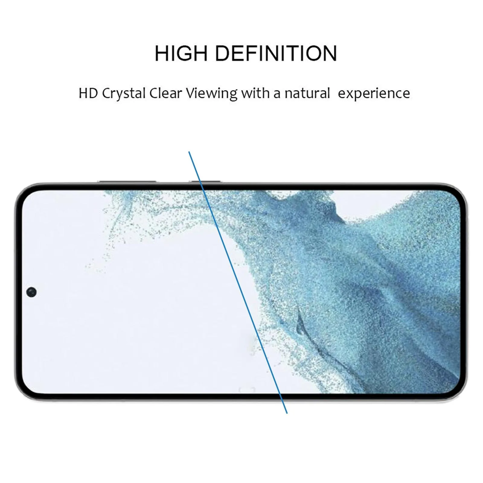 For Samsung Galaxy S23 5G / S22 5G Supports Unlocking Ultra-thin 0.18mm Full Glue Full Cover Screen Protector Tempered Glass Film