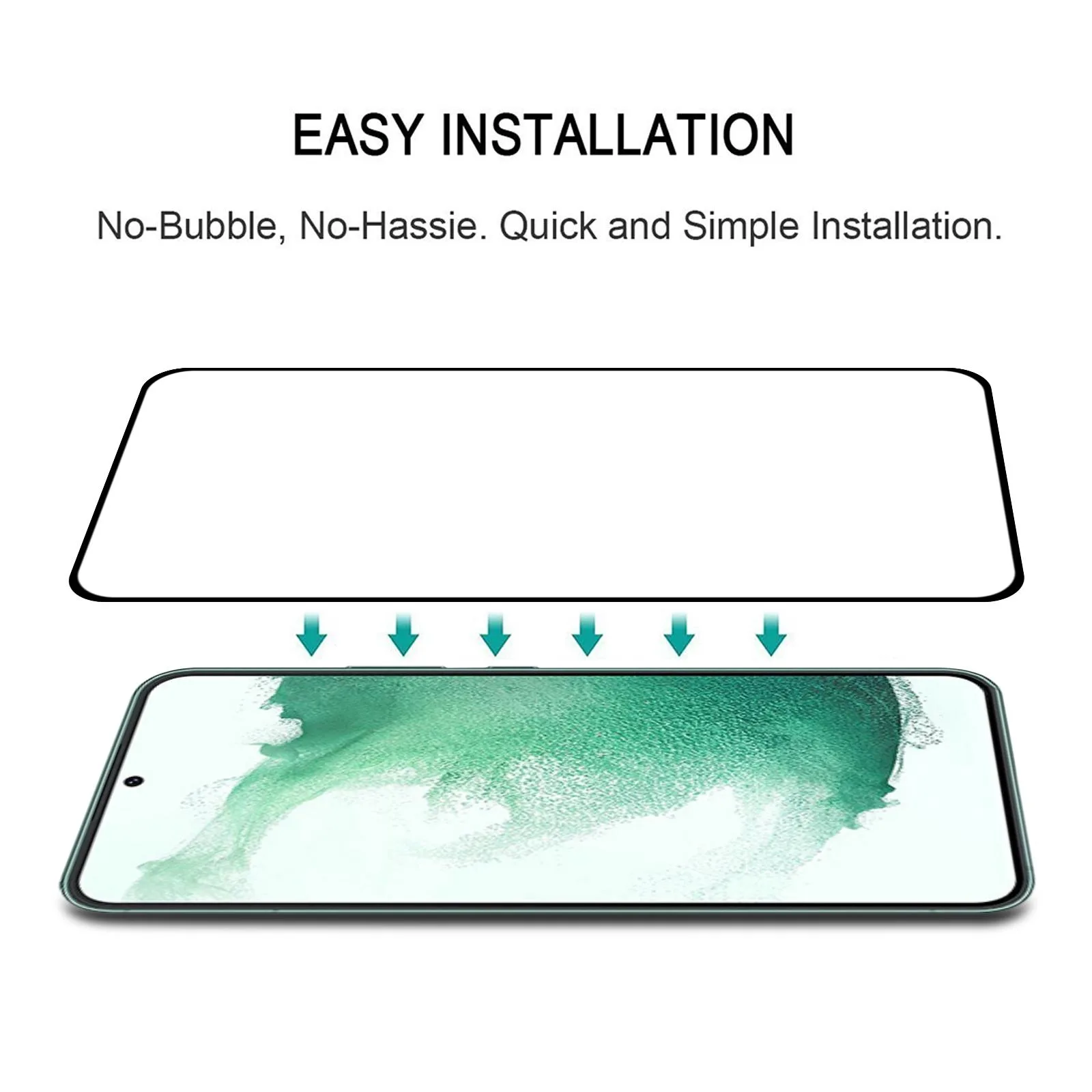 For Samsung Galaxy S23+ 5G / S22+ 5G Supports Unlocking Ultra-thin 0.18mm Full Glue Full Cover Screen Protector Tempered Glass Film