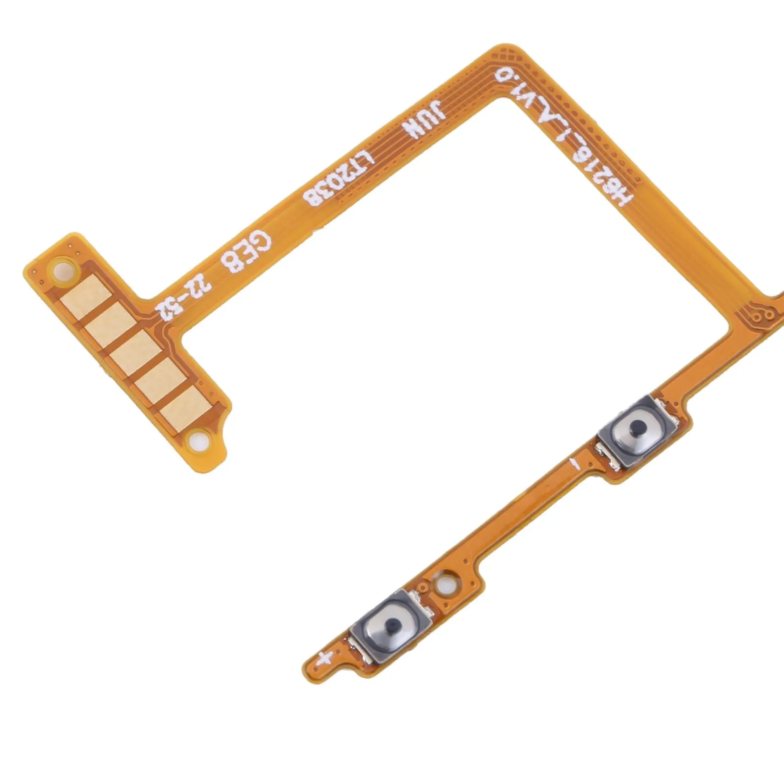 For Tecno Spark 6 KE7 OEM Power Button & Volume Button Flex Cable