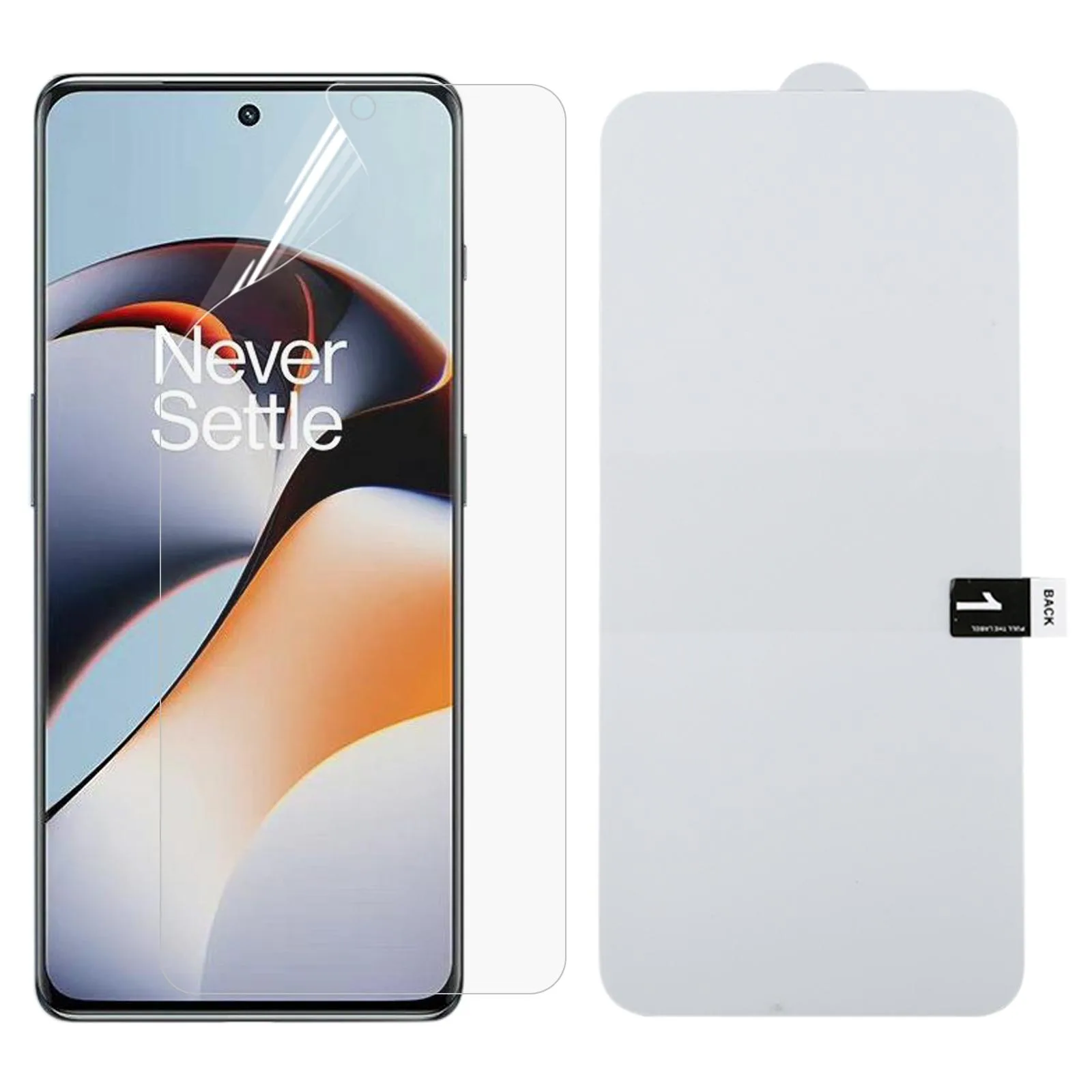 For OnePlus 11R Full Screen Protector Explosion-proof Hydrogel Film