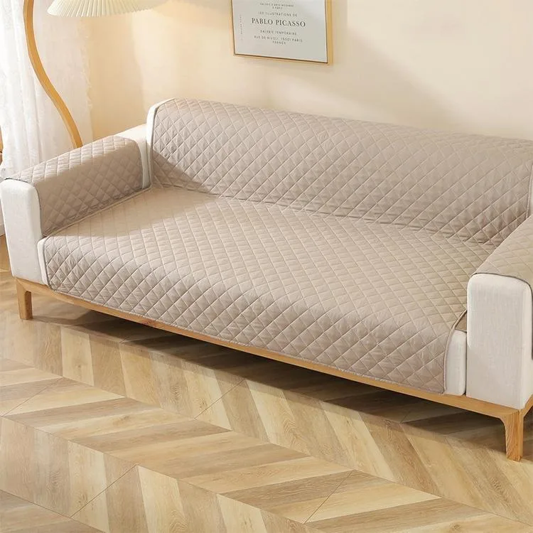 Double-sided Waterproof Pet Cushion Diamond Pattern Sofa Cover, Size:190x196cm
