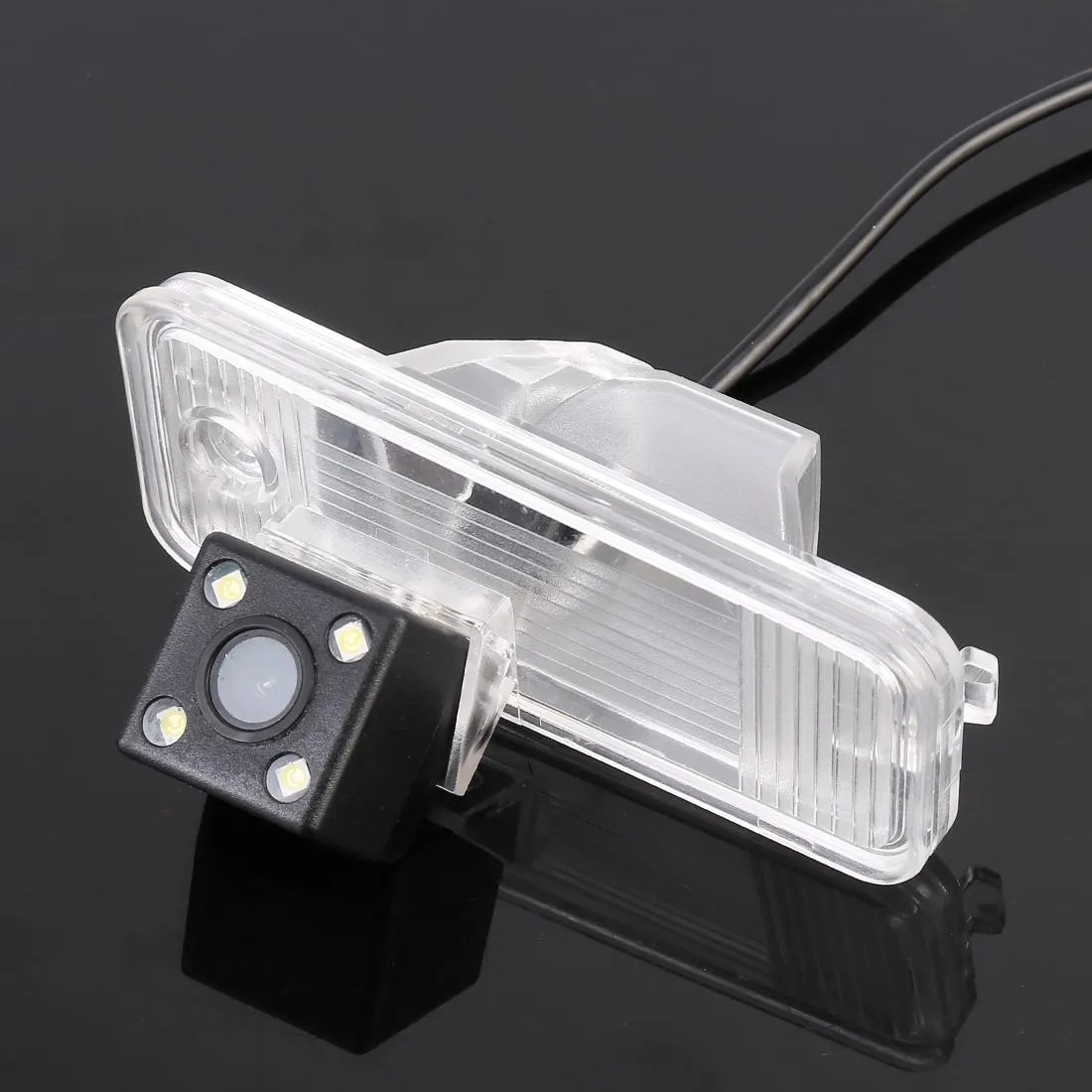 656x492 Effective Pixel HD Waterproof 4 LED Night Vision Wide Angle Car Rear View Backup Reverse Camera for Hyundai IX25 2014-2017 / IX35 2018
