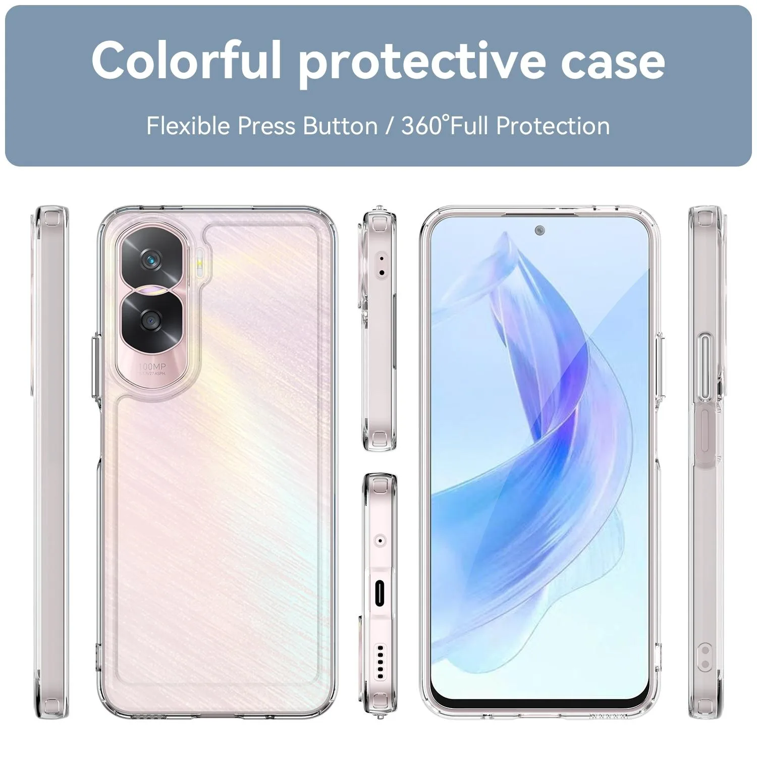 For Honor 90 Lite Candy Series TPU Phone Case