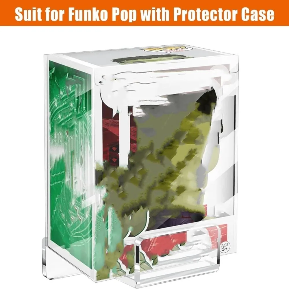 6pcs / Set Acrylic Storage Rack Anime Ornaments Wall Mounted Display Bracket