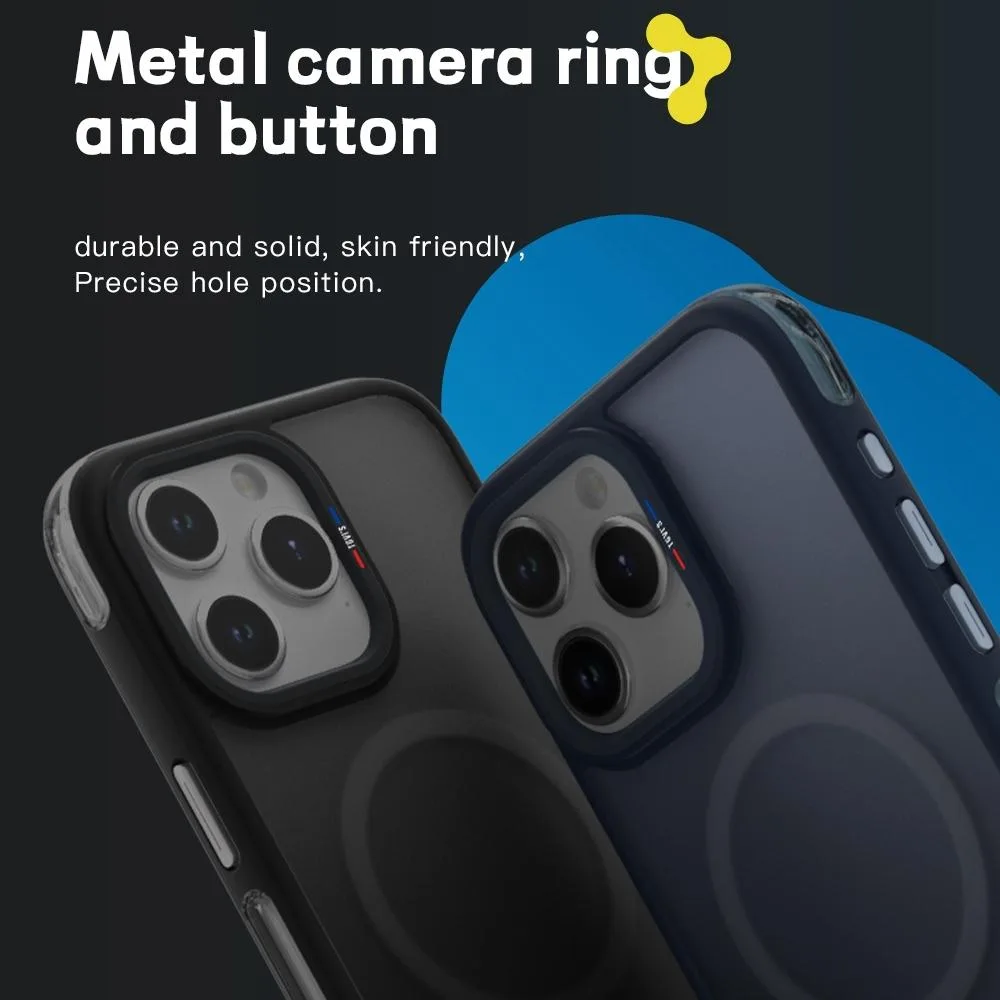 For iPhone 15 Pro Max TGVIS Vigor Series Airbag MagSafe Magnetic Phone Case