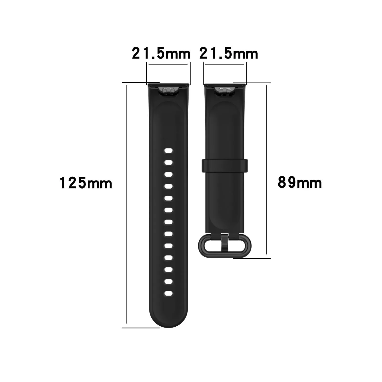 For Xiaomi Mi Watch Lite / Redmi Watch xDfind Silicone Watch Band