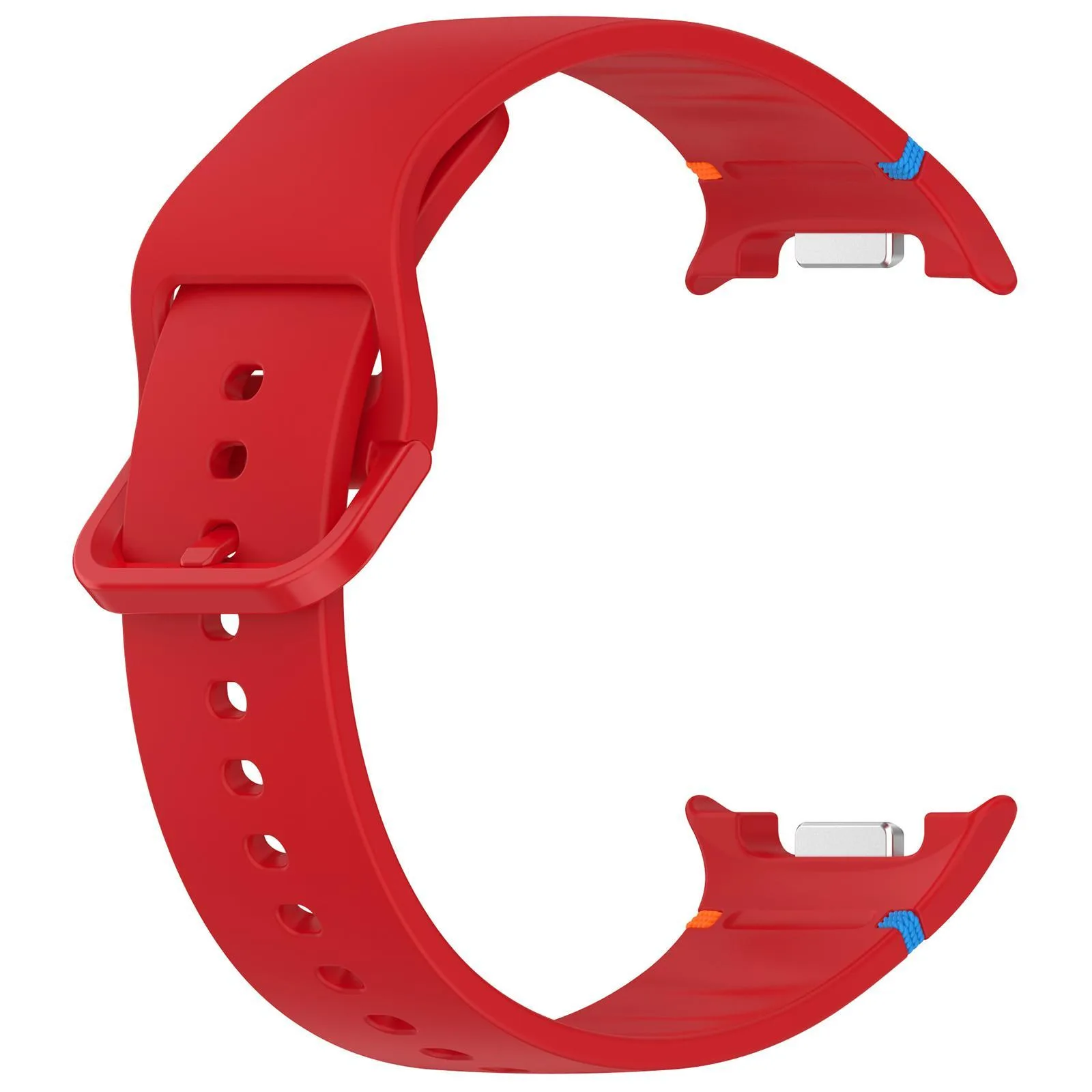 For Galaxy Watch9 / 8 / 8 Classic xDfind Stitched Solid Color Silicone Watch Band, Size:22mm