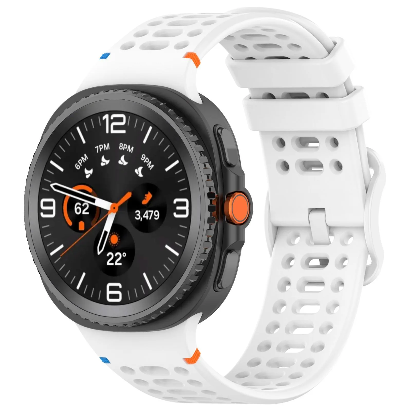 For Galaxy Watch9 / 8 / 8 Classic xDfind Ladder Buckle Silicone Watch Band